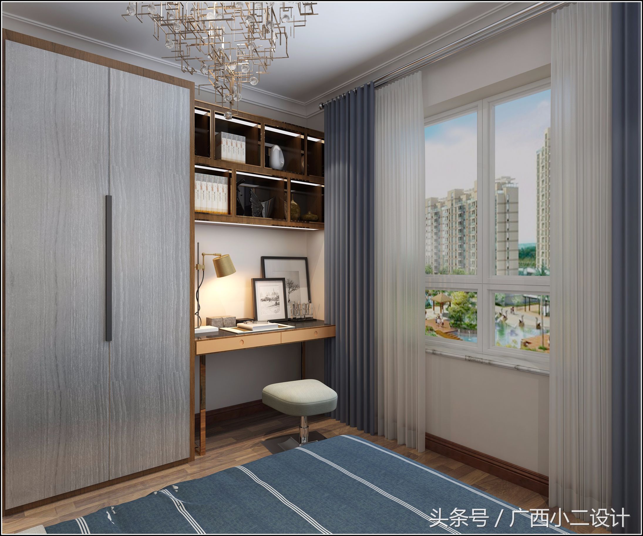 房间装修设计图1-3居室效果图,177平方米装修效果图