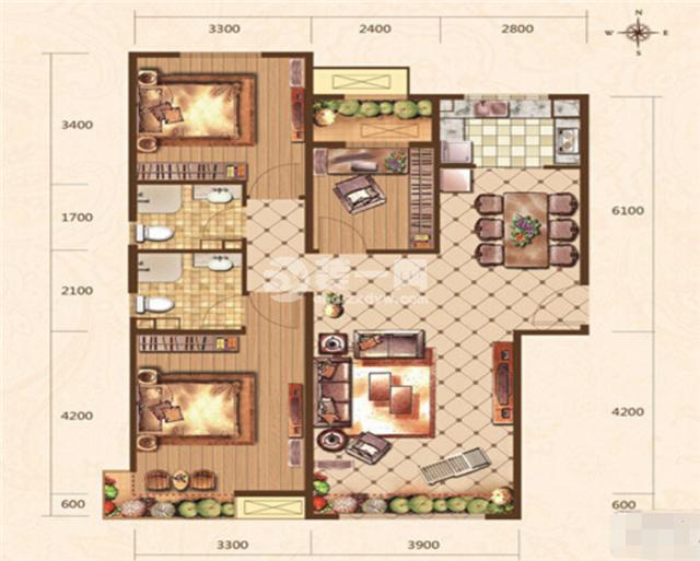 秦皇岛汤河铭筑装修,秦皇岛汤河福郡装修效果