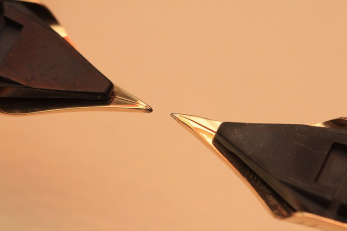 写大字装墨器,3776超级细钢笔