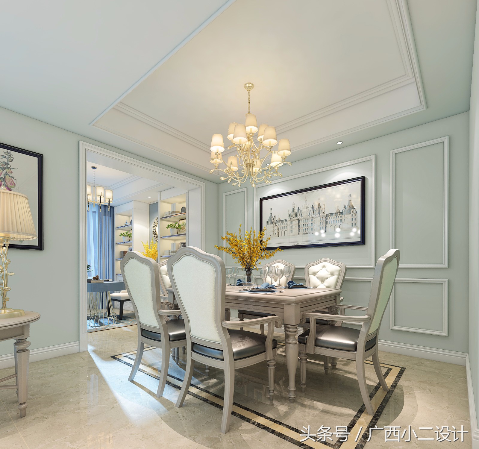 房间装修设计图1-3居室效果图,177平方米装修效果图