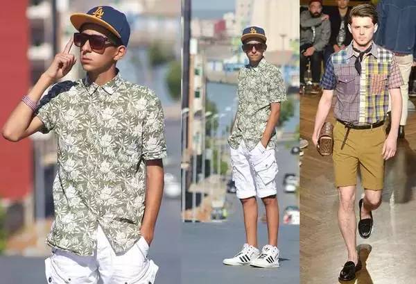 男生帅气短裤,男生穿怎样的短裤好看新款