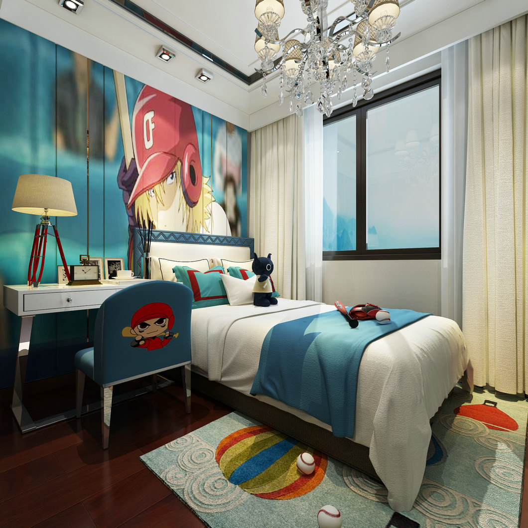 4-5岁儿童房装修风格,7-12岁儿童房装修风格简单