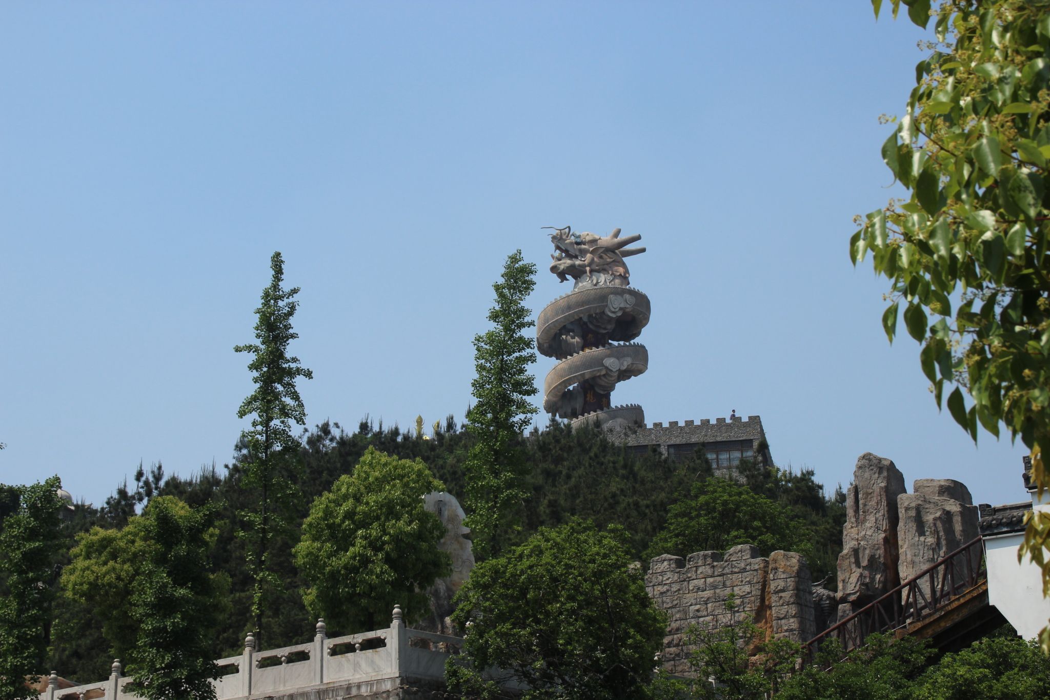 壮美的天柱山,神奇的天柱山雄伟壮观