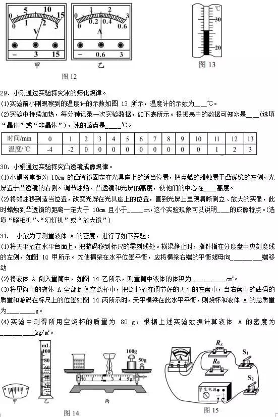 高一物理入学考常见题型,高一物理考试试卷及答案