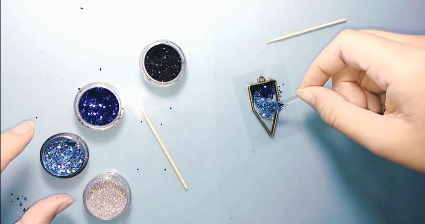 手工水晶珠项链教程,手工制作珍珠水晶项链