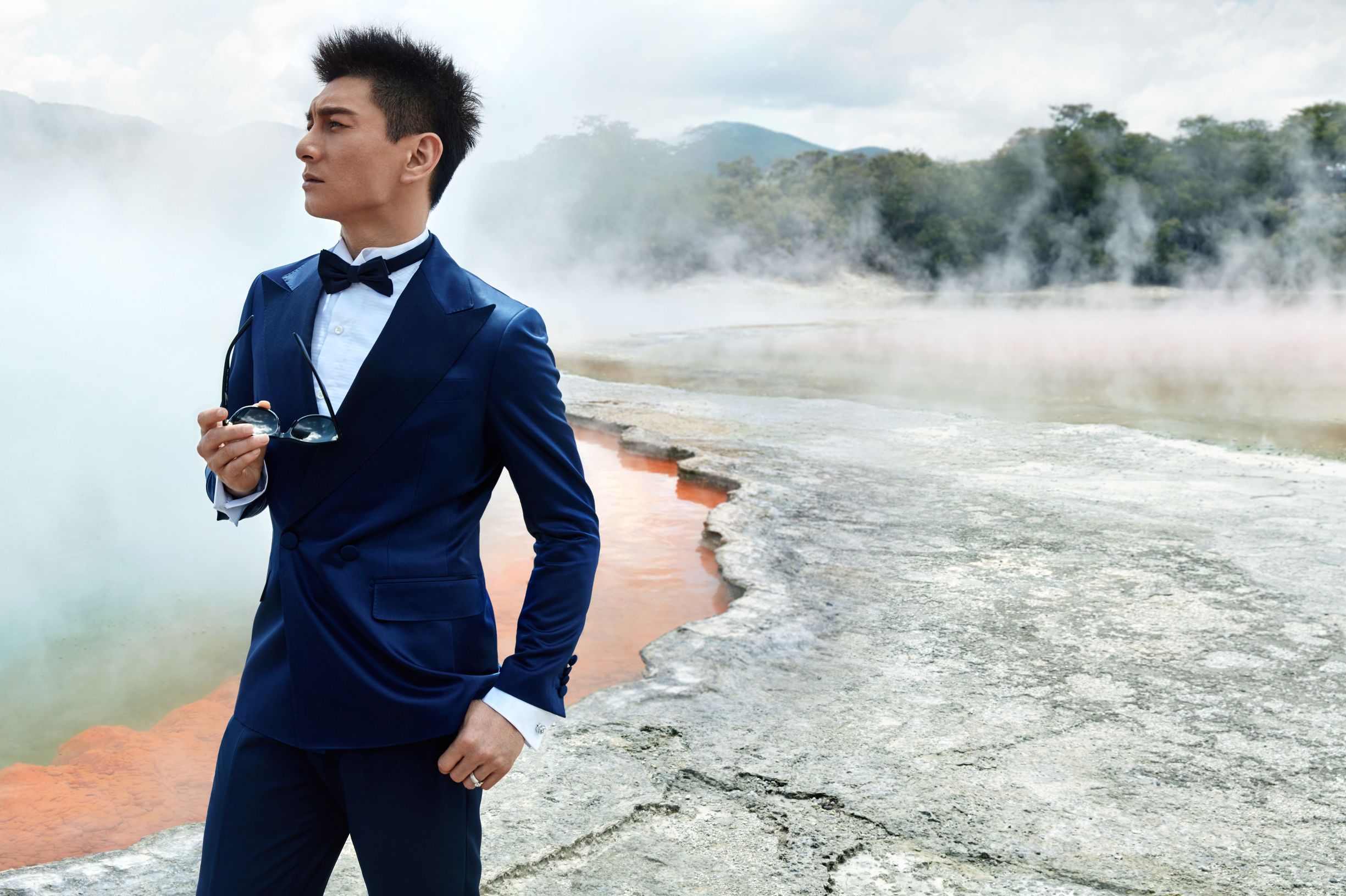 吴奇隆刘诗诗新西兰海钓高清大图,吴奇隆刘诗诗白衣服婚纱照