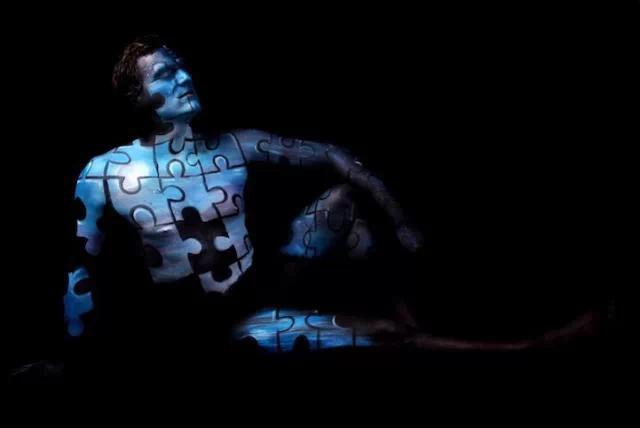 这是动物?不,这是人—人体彩绘告诉你眼见不为实