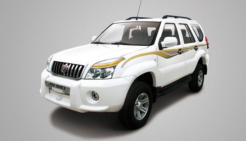 连名字都抄袭，最新国产山寨版丰田普拉多:金杯霸道卖13万