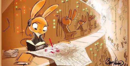 《疯狂动物城》|引爆朋友圈的好玩细节（附表情包和手绘原稿）