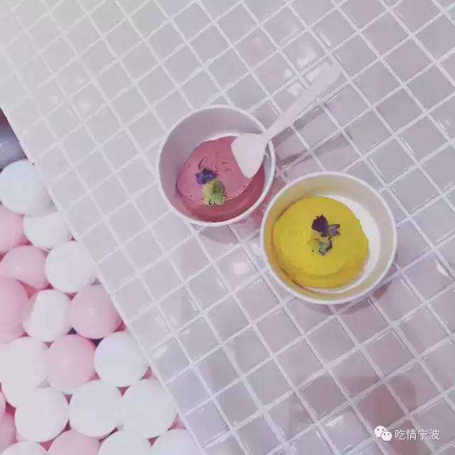 法国蓝带老板的少女心冰淇淋，吃完再拍照打卡吧！