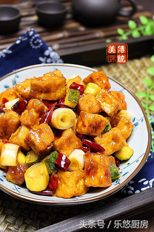 家常菜糖醋脆皮豆腐超级美味下饭,下饭豆腐做法