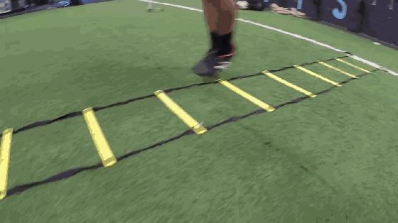 绳梯软梯训练视频,绳梯训练10种方法