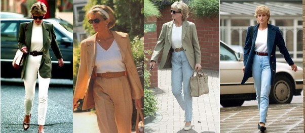 戴安娜王妃的时尚品味,戴安娜王妃复古风格