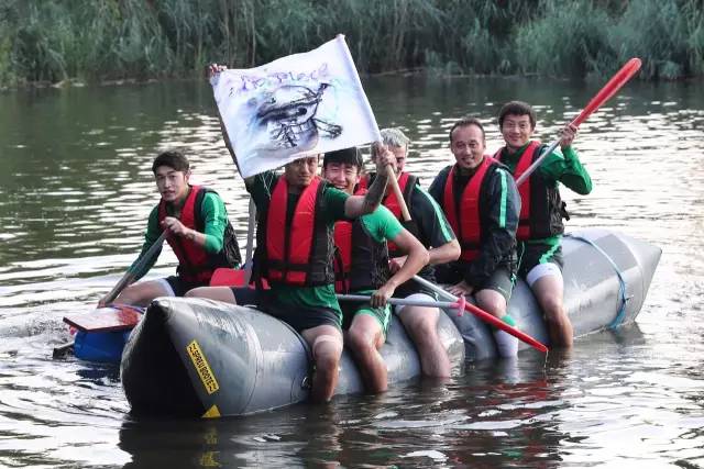 自制皮划艇比赛,海外旅行日记2