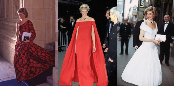 戴安娜王妃的时尚品味,戴安娜王妃复古风格