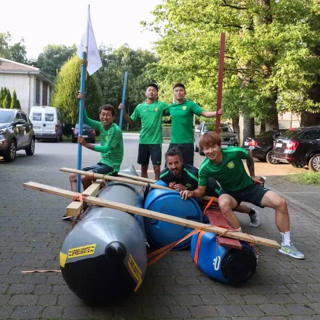 自制皮划艇比赛,野外徒步五公里拉练日记