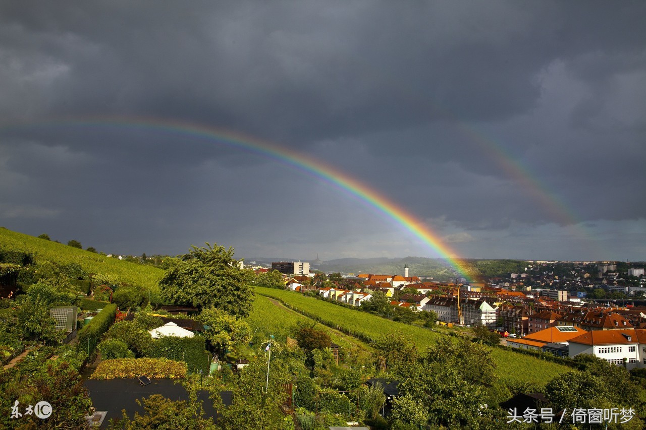 描写彩虹的经典古诗,当代人描写彩虹的诗句