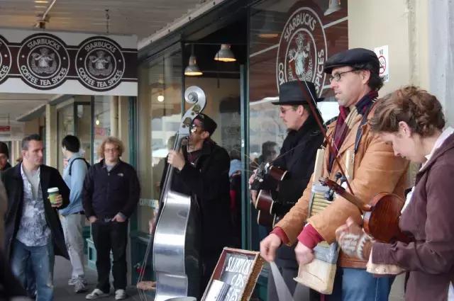 西雅图派克街鱼市场,去西雅图自助必吃的美食
