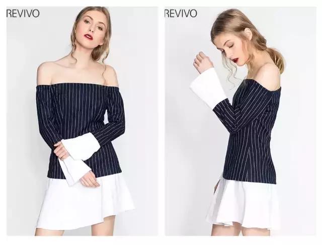 想要怎么穿都比别人瘦，只要一件条纹衫