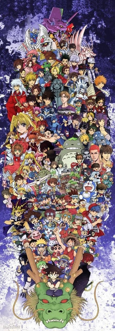 动漫中那些打架名场面,各个动漫人物打架