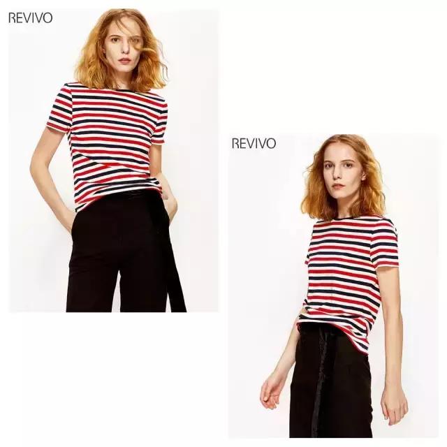 想要怎么穿都比别人瘦，只要一件条纹衫