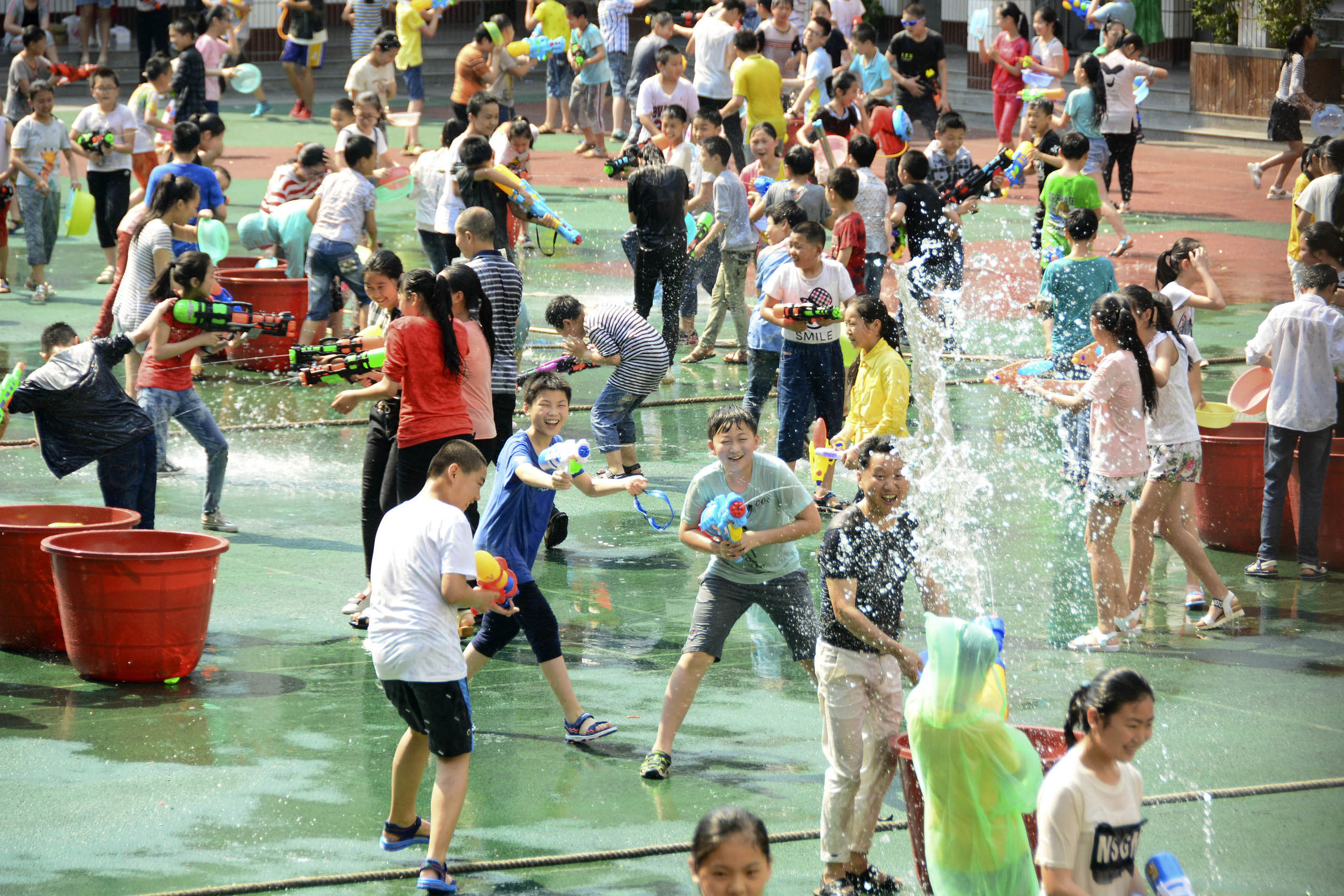 巴州三中训练,小学三下乡趣味课程