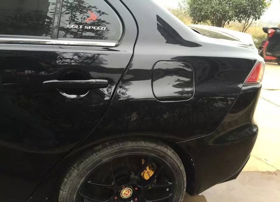 翼神改evo前脸多少钱,最便宜的翼神改evo油箱盖方法