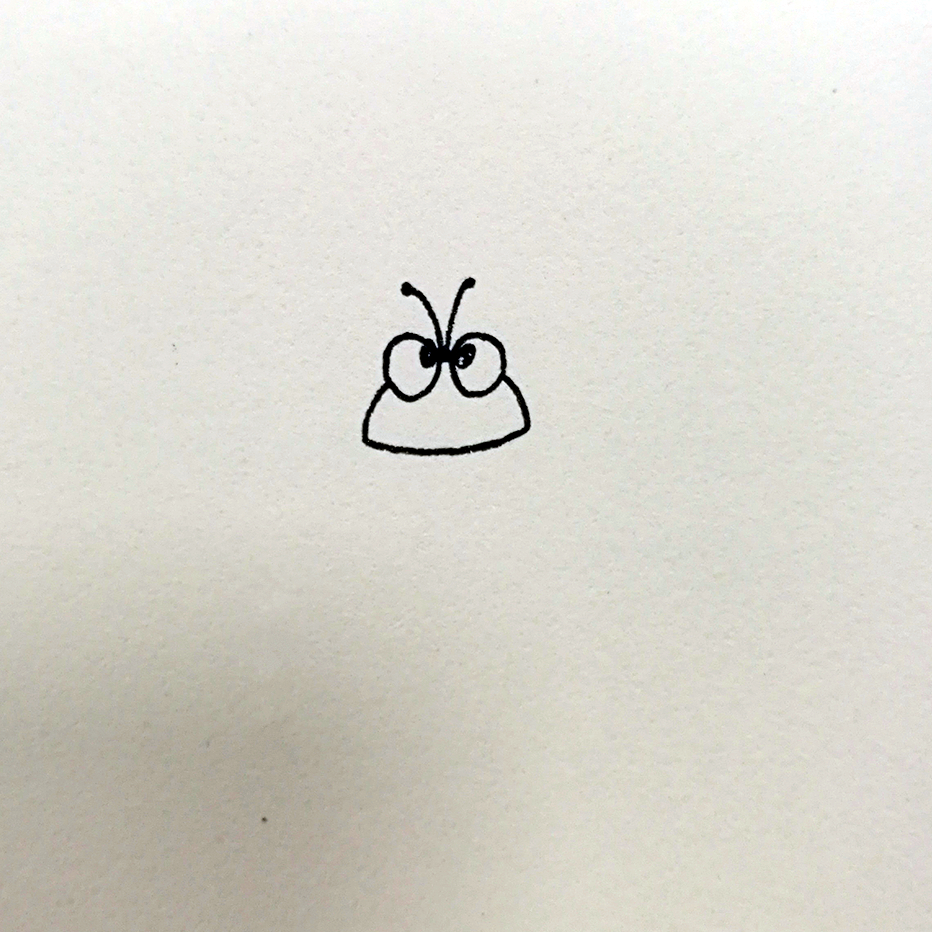 萤火虫找朋友简笔画,飞的萤火虫简笔画