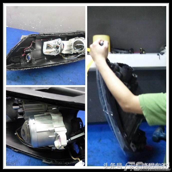 全新起亚K5升级海拉6双光透镜，飞利浦灯泡，提升夜间行车安全