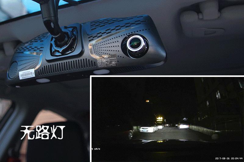 行车保姆秒杀*子狗电**，10寸屏善领X798TS后视镜评测