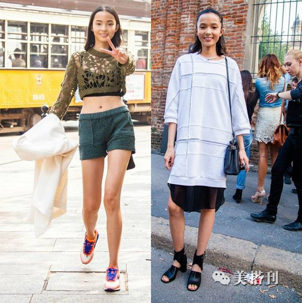 雎晓雯的眼睛为什么那么小,雎晓雯时尚表现力