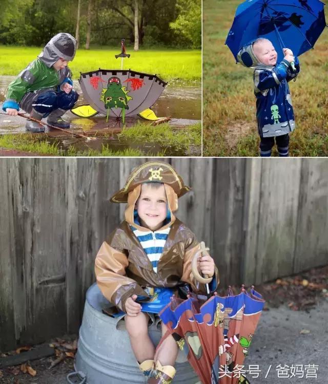儿童专用雨伞雨衣雨鞋,儿童雨鞋爆款第一名3岁