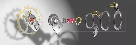 国产腕表避震器,各类腕表机芯避震器