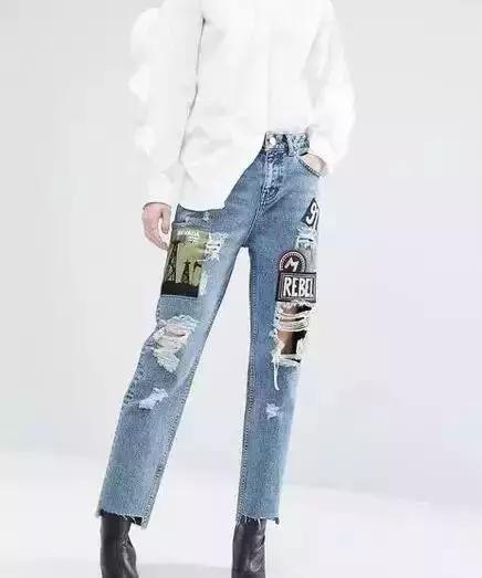 破洞牛仔裤越来越大,牛仔裤破洞拉丝断了怎么补