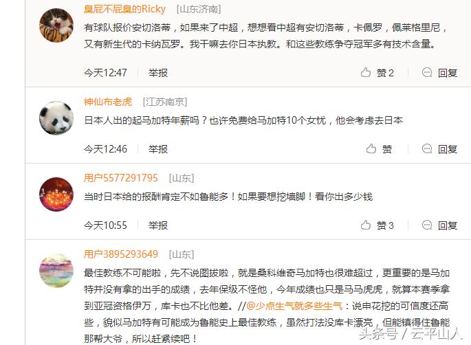 鲁能球员评价马加特,鲁能换了马加特吗