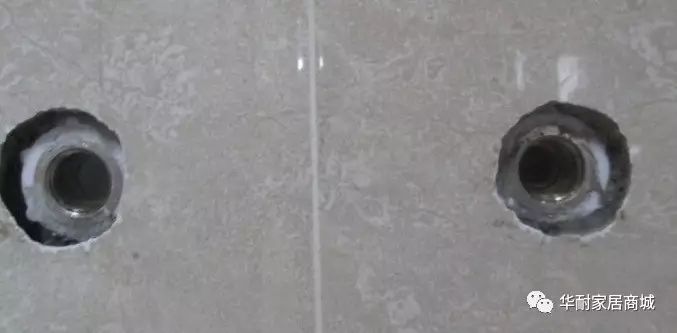 花洒盖不住瓷砖孔,花洒盖板盖不住