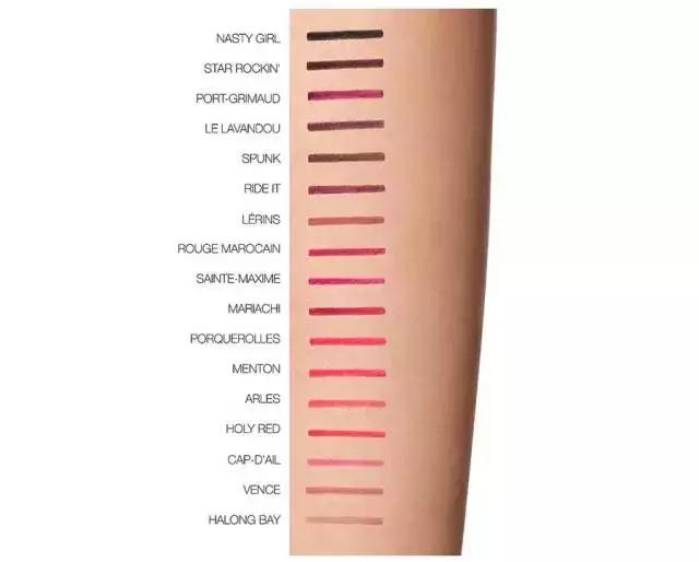 口红对比分析,口红颜值大比拼