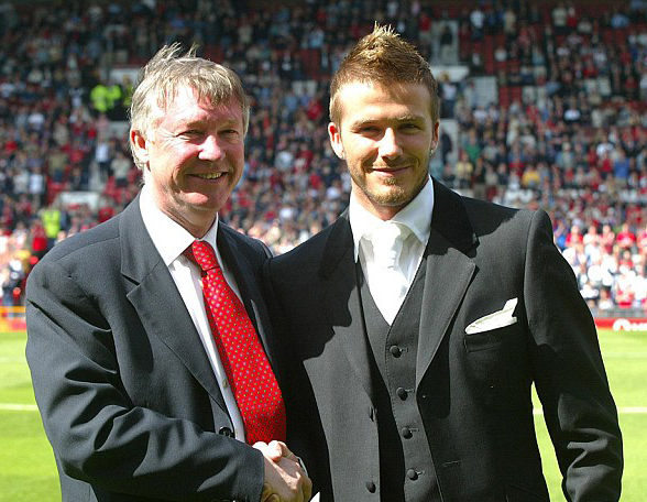 弗格森与贝克汉姆后来关系,弗格森贝克汉姆师徒