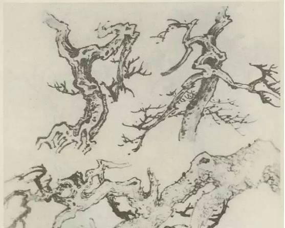 山水画画树的教学视频,山水画基础画树技法合集