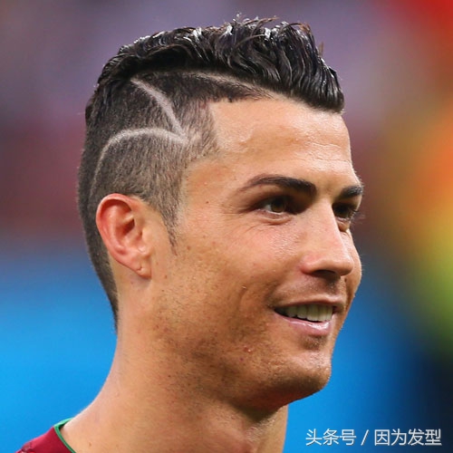 克里斯蒂的发型,里沙利松发型罗纳尔多