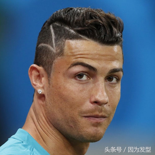 克里斯蒂的发型,里沙利松发型罗纳尔多