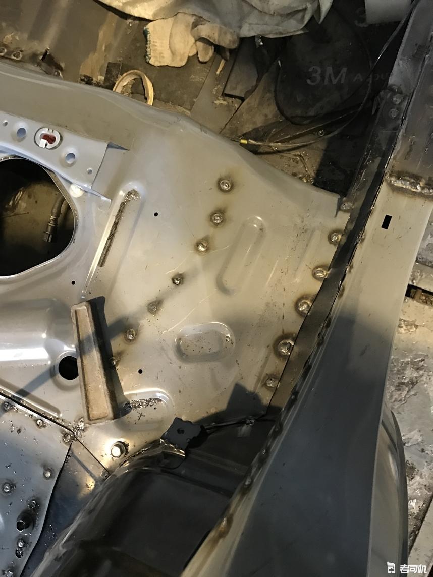 事故车钣金修复,事故车维修钣金全过程