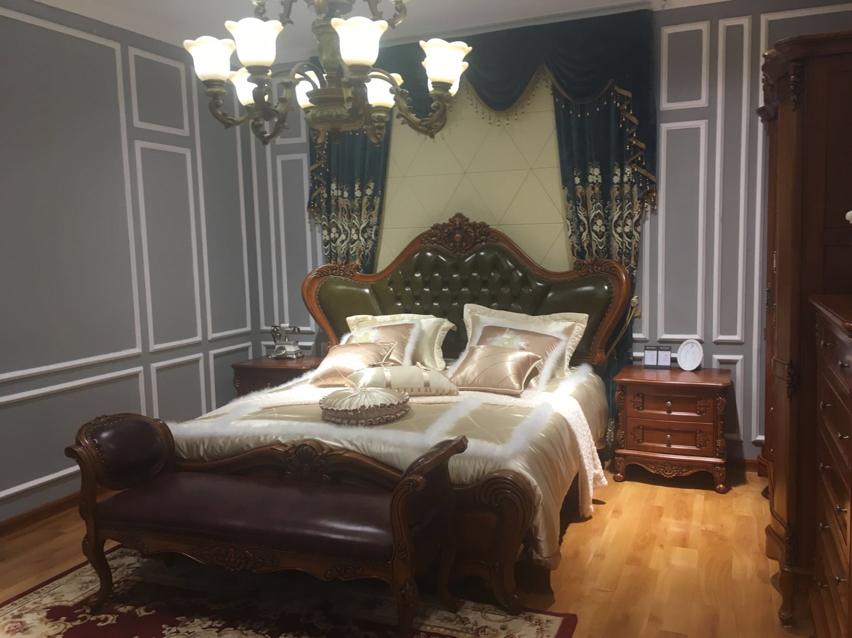 玛萨丽森原木高端家具落户济宁