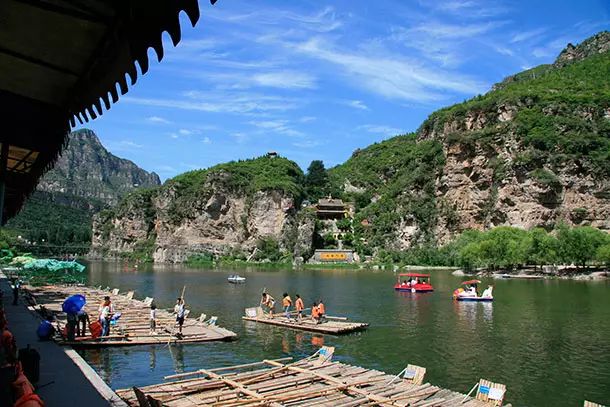 竹筏漂流桂林山涧,漂流蹦极北京