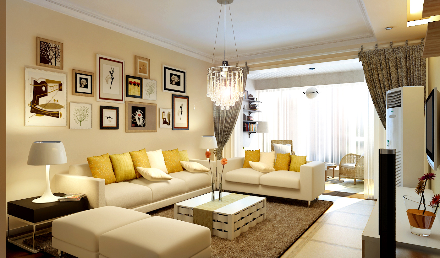 100平简约风装修经典案例,108轻奢简约风装修全屋效果图