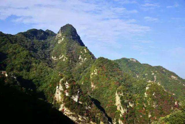 秋天熊耳山,河南熊耳山
