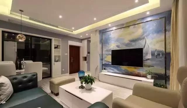 现在流行的电视背景墙风格,2022最流行的电视背景墙现代风格