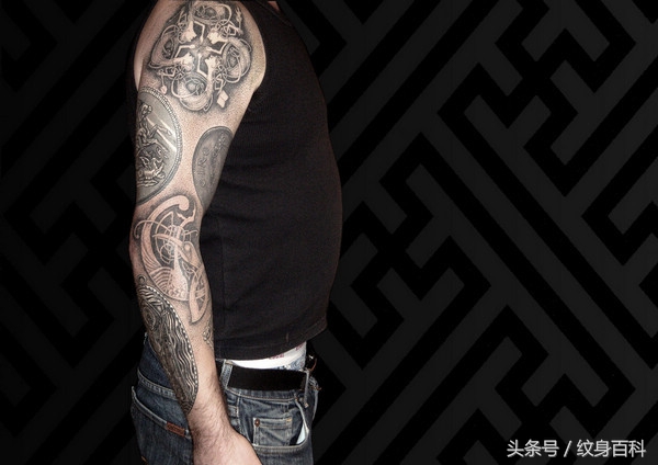 部落图腾纹身图案霸气,图腾纹身大师作品