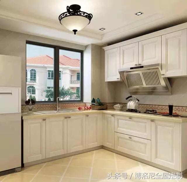 浪漫简欧风橱柜,经典法式田园风橱柜