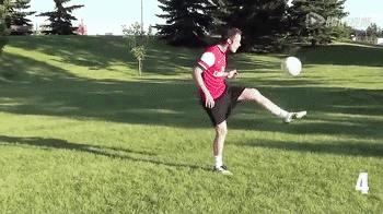 颠球十二个部位教学,颠球12法